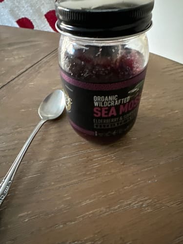 Customer photo review of Elderberry and Soursop Infused Sea Moss Gel