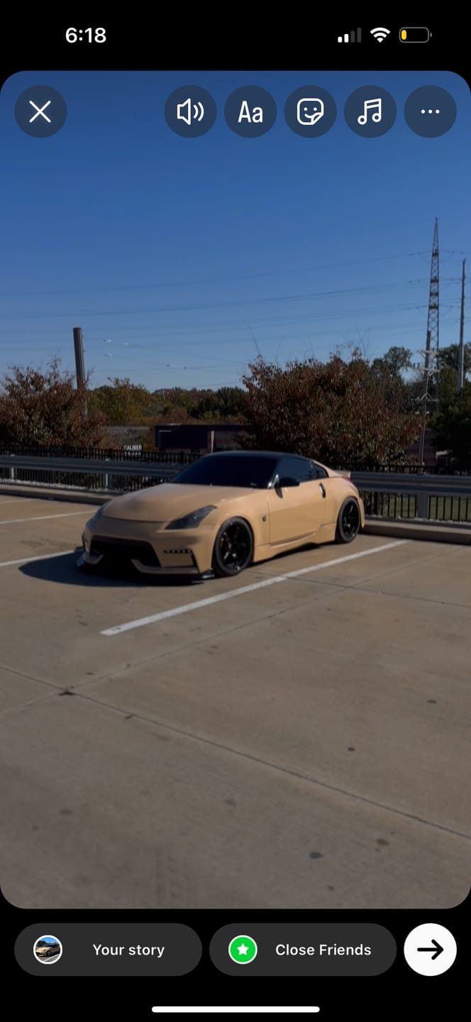 Customer photo review of High Glossy Decent Burlywood / Sand Vinyl Wrap