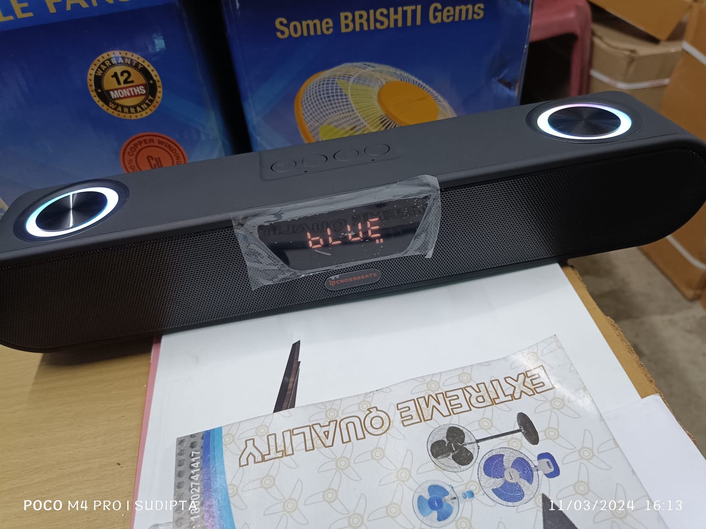 Customer photo review of Blaze 24W Soundbar