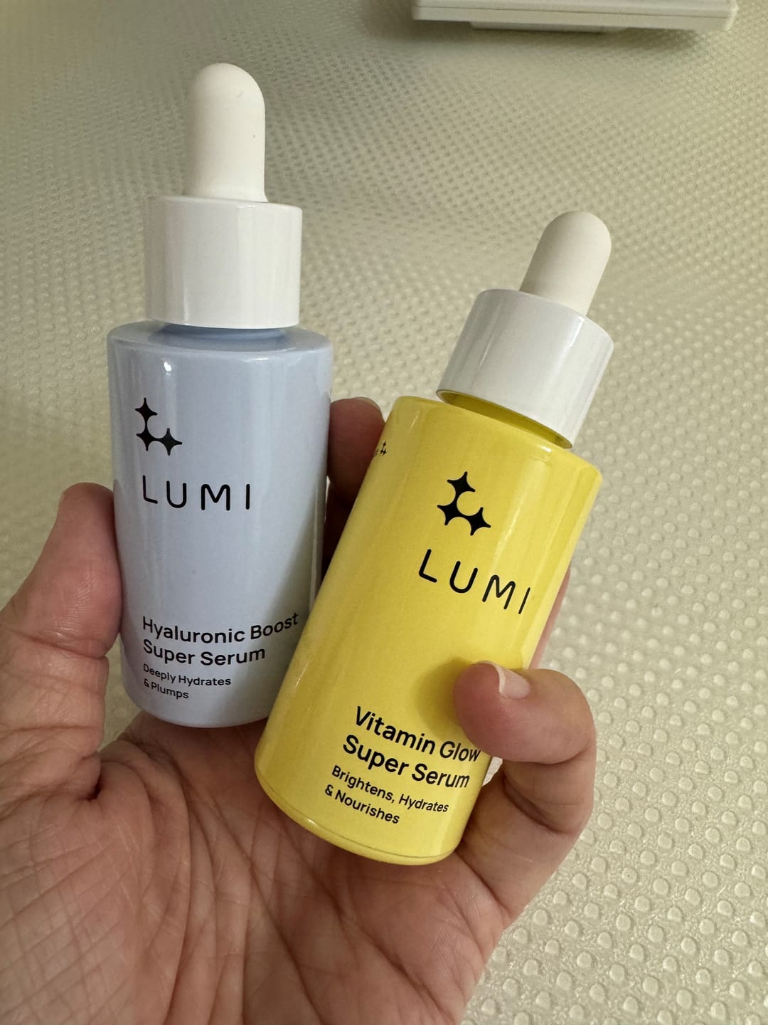 Customer photo review of Hyaluronic Boost Super Serum