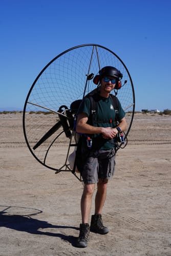 Customer photo review of Beginner Paramotor Training