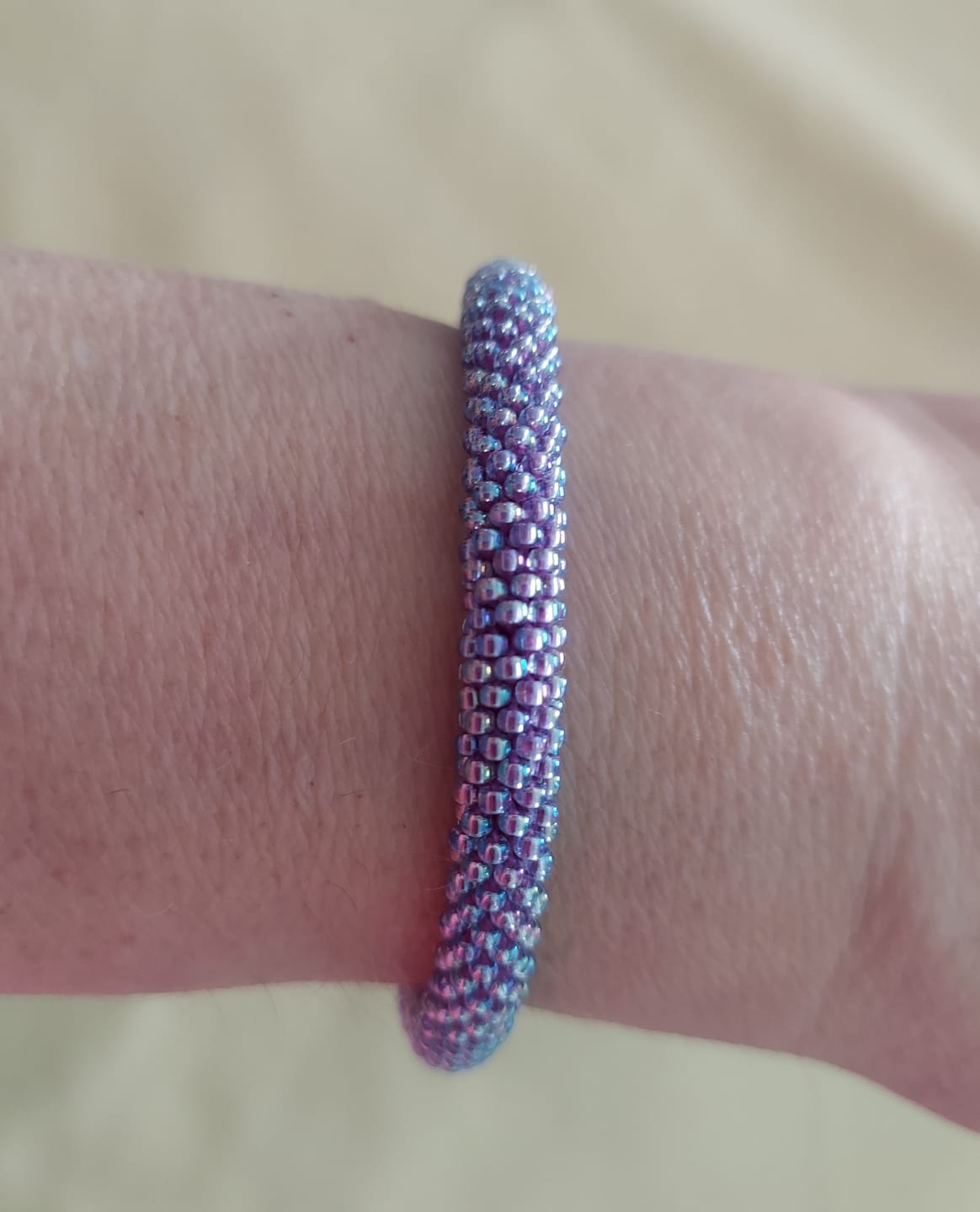 Customer photo review of Iridescent Haze Solid