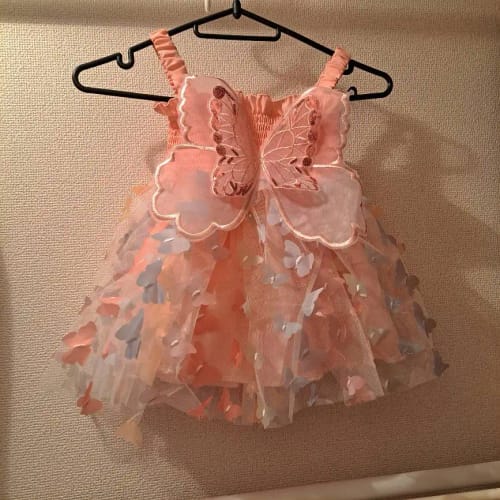 Customer photo review of Butterfly Sequin Lace Dress