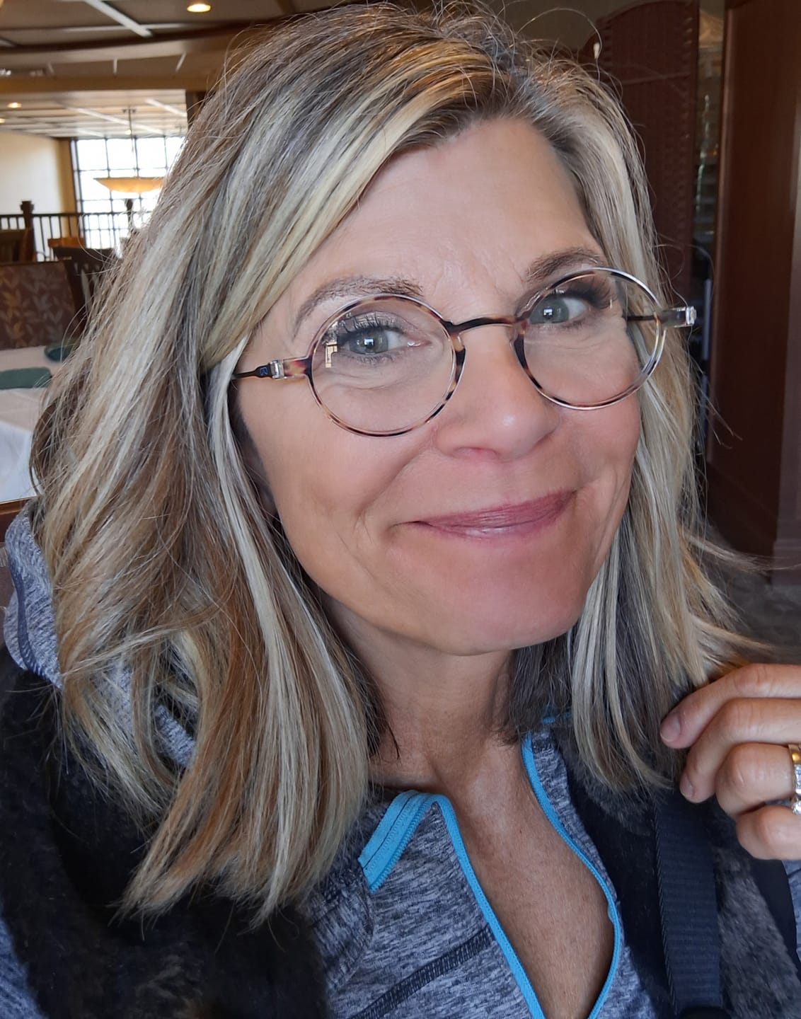 Customer photo review of Brooklyn Full Frame Reading Glasses + Milano Case