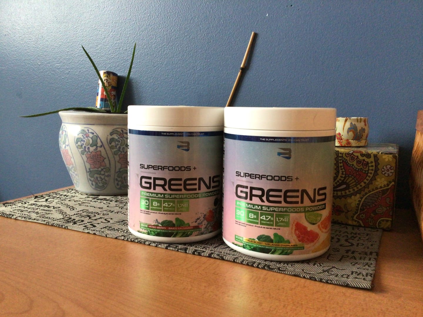 Customer photo review of Believe Supplements - Superfoods + Greens - 300g
