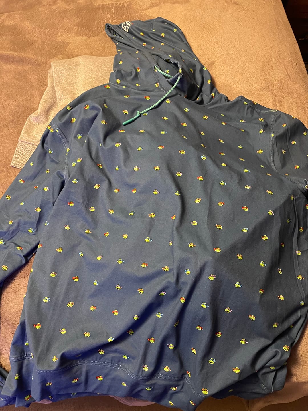 Customer photo review of Teenage Mutant Ninja Turtles "Lil Turts" – Performance Hoodie