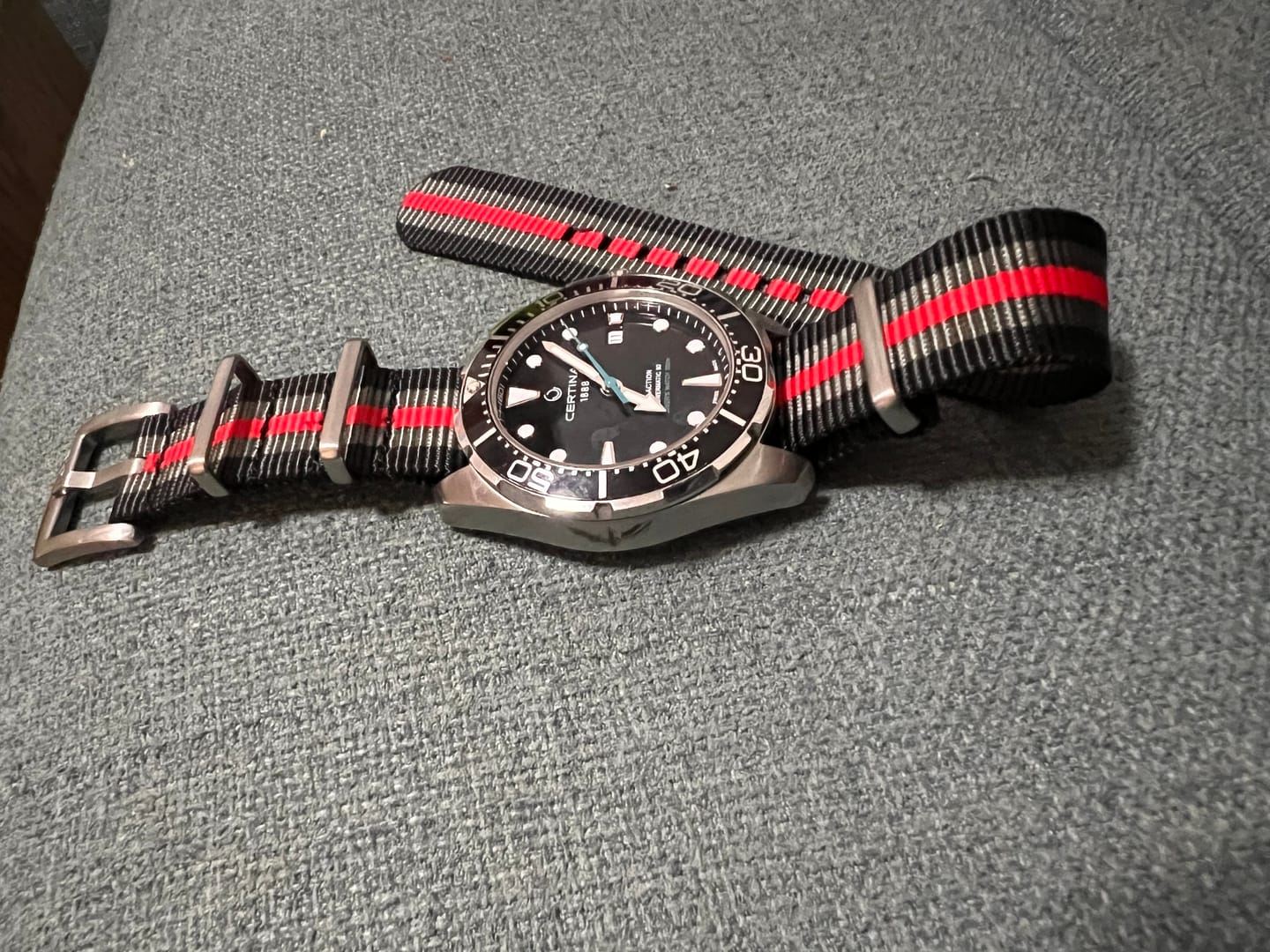 Customer photo review of Mystery Watch Strap - gift with purchase