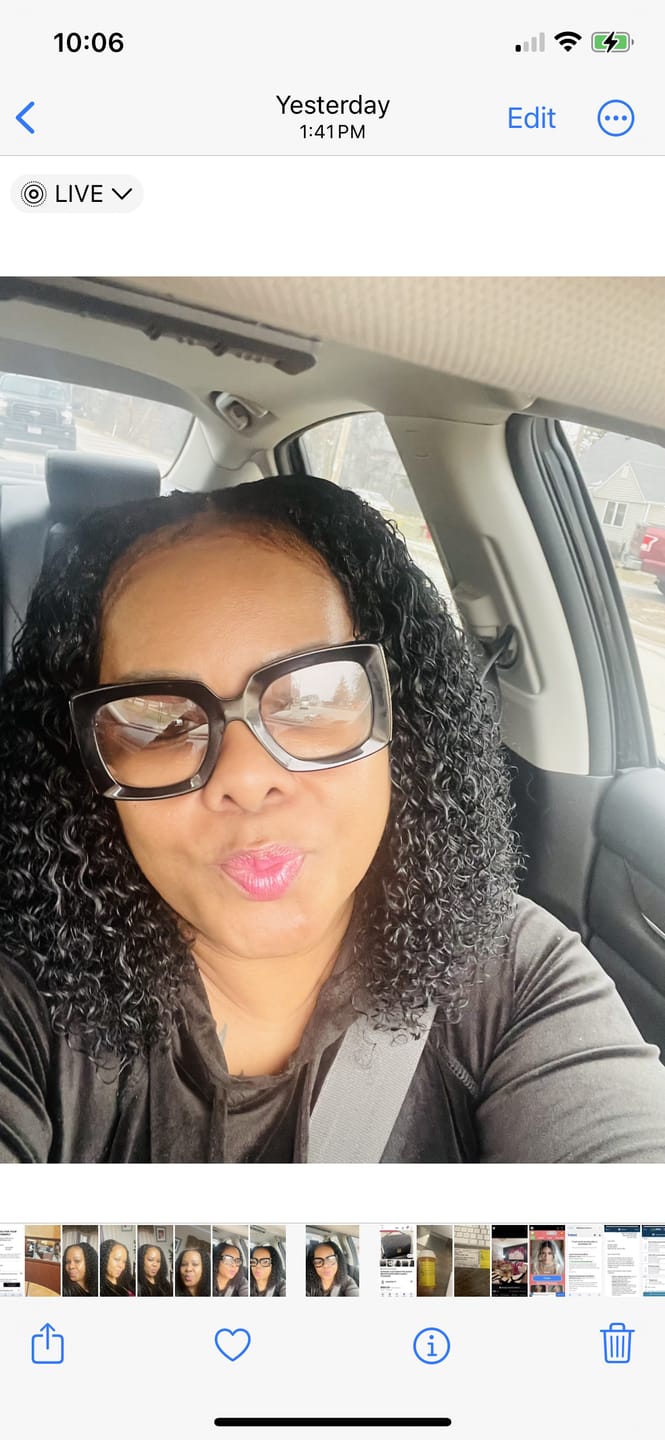 Customer photo review of Brazilian Tight Curl