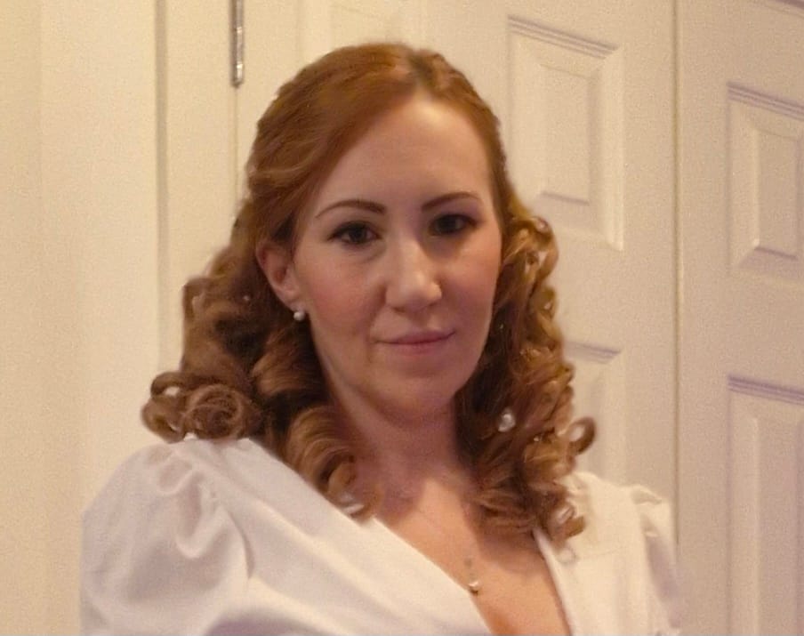 Customer photo review of Stranded 16" Lace Clip-in Human Hair Extension (140g)