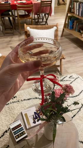 Customer photo review of Pillow Talk Press On Nails (24PC)