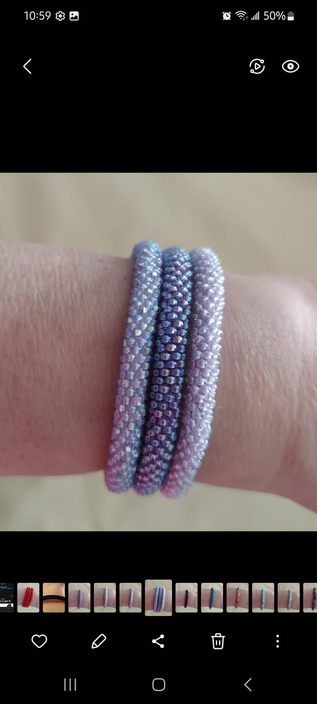 Customer photo review of Lavender Floret Solid