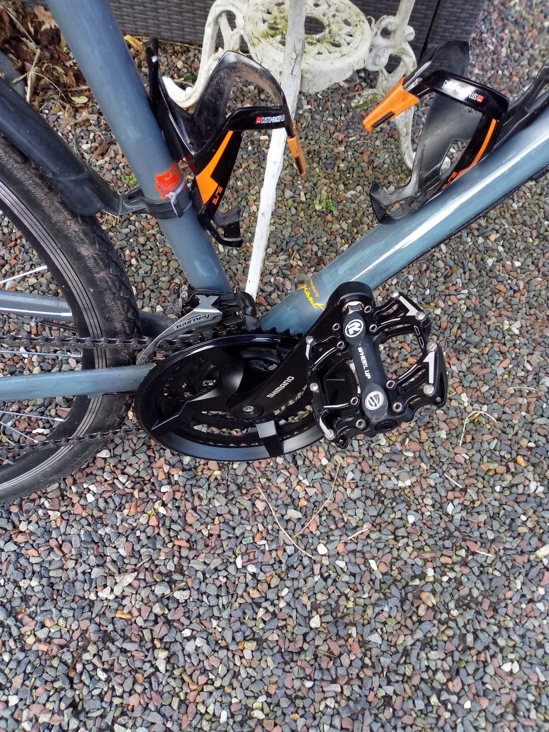 Customer photo review of Shimano Tourney FC-TY301 Triple Chainset - 48/38/28T