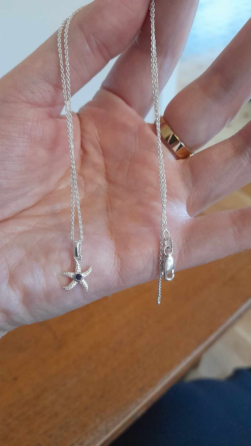 Customer photo review of Silverkedja Ankar