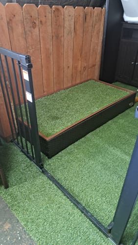 Customer photo review of Porch Potty Standard