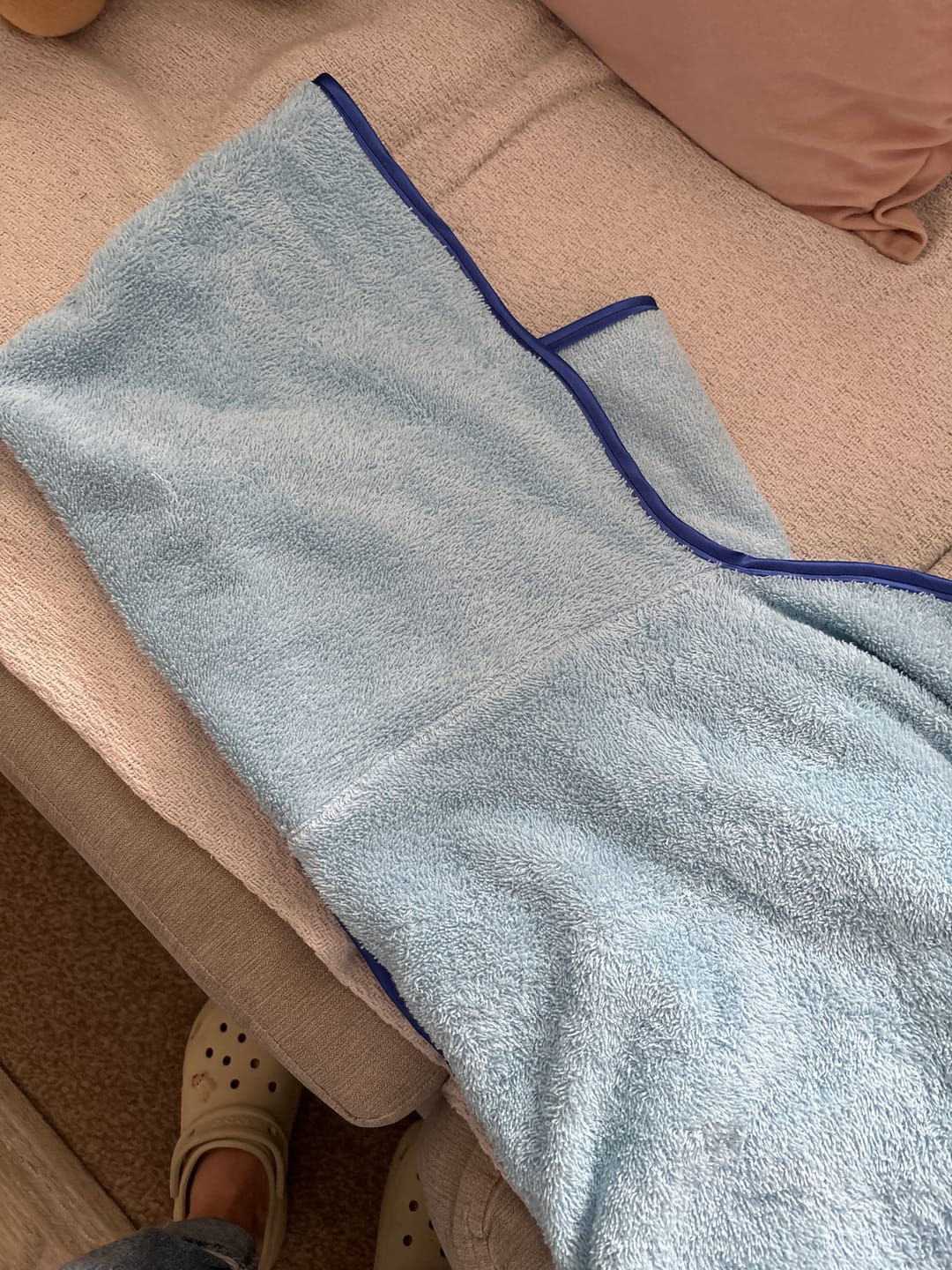 Customer photo review of Cotton Towelling Fabric