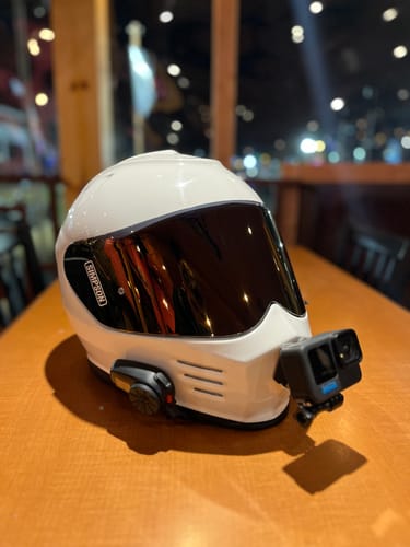 Customer photo review of Simpson Ghost/Mod/Speed Bandit Camera Mount