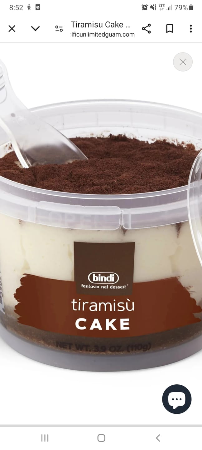 Customer photo review of Tiramisu Cake Cup  SKU:2775
