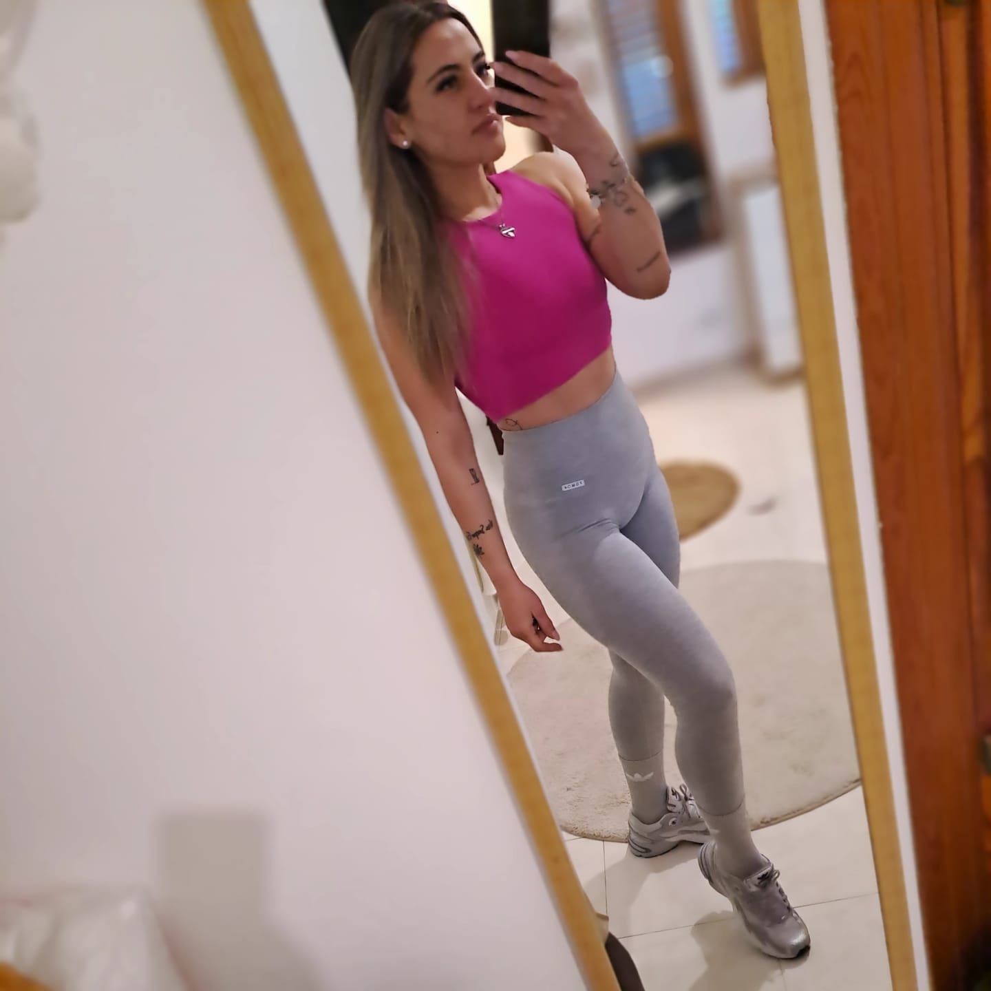 Customer photo review of Leggings Pulsar Grigio