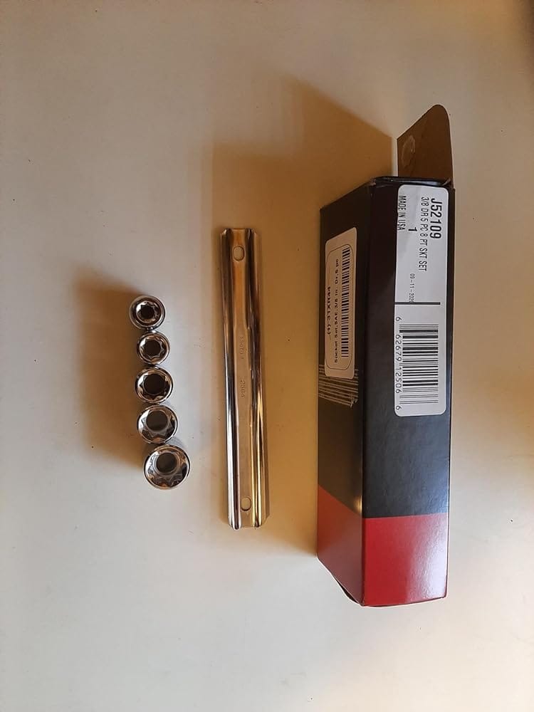 Customer photo review of Stanley Proto J52109 3/8 in. Drive 8 Point Full Polish Alloy Steel Standard Socket Set, 5 Piece Set