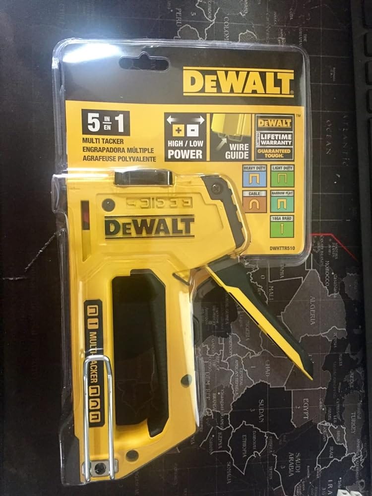 Customer photo review of Dewalt DWHTTR510 5-in-1 Multi-Tacker Stapler and Brad Nailer Multi-Tool