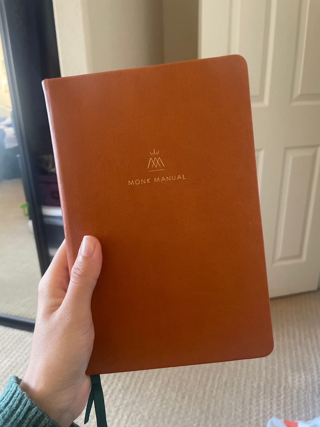 Customer photo review of Monk Manual™ 90-Day Planner