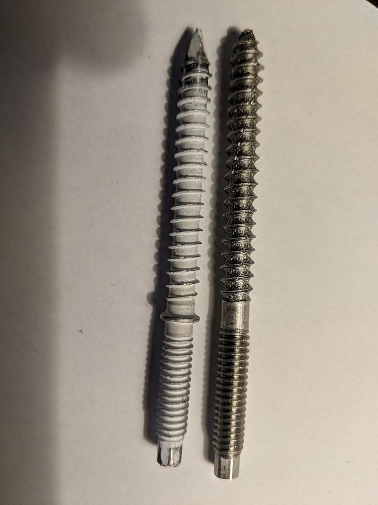 Customer photo review of Simpson Strong-Tie SPS25344-KT 1/4x3-7/16 Hex Drive Wing Head 302 Stainless Steel Construction Screws, 25/Box