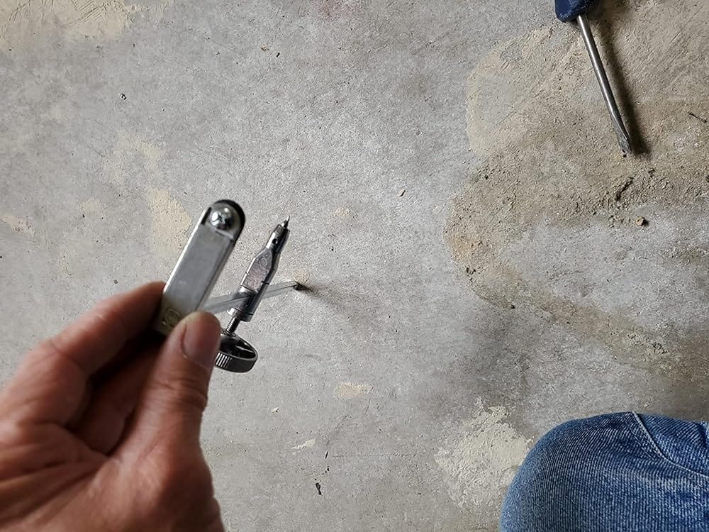 Customer photo review of Kraft Tool Co. DW241 Circle Cutter