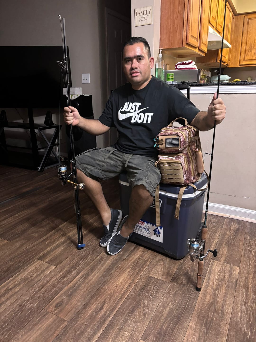 Customer photo review of Beyond Fishing Tackle Bag - The Voyager