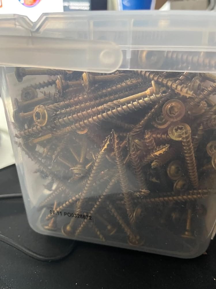 Customer photo review of GRK Screws 11137 #10x3-1/8 Star Drive Washer Head Climatek Coated Steel RSS Rugged Structural Screws, 236/Box
