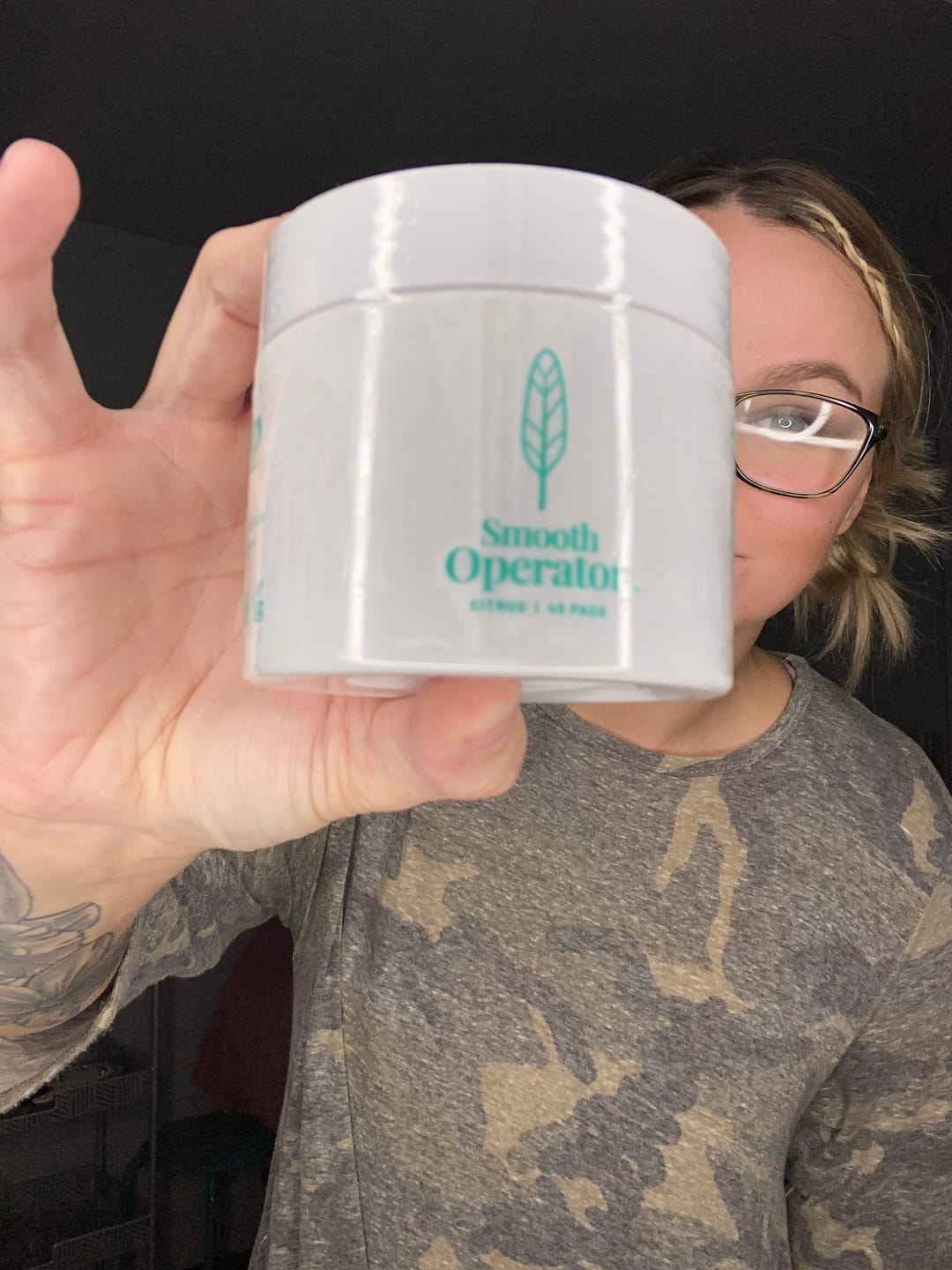 Customer photo review of Smooth Operator Ingrown Hair Serum (Roll on & Pad Formula)
