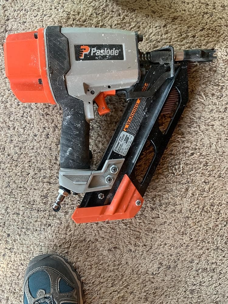 Customer photo review of Paslode Reconditioned Pneumatic Framing Nailer F325R, 513000, Air Compressor Powered, Factory Refurbished