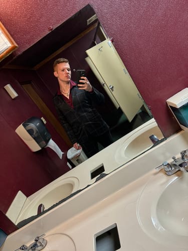 Customer photo review of Ultra Stretch Sports Suit Jacket - Black Checkered