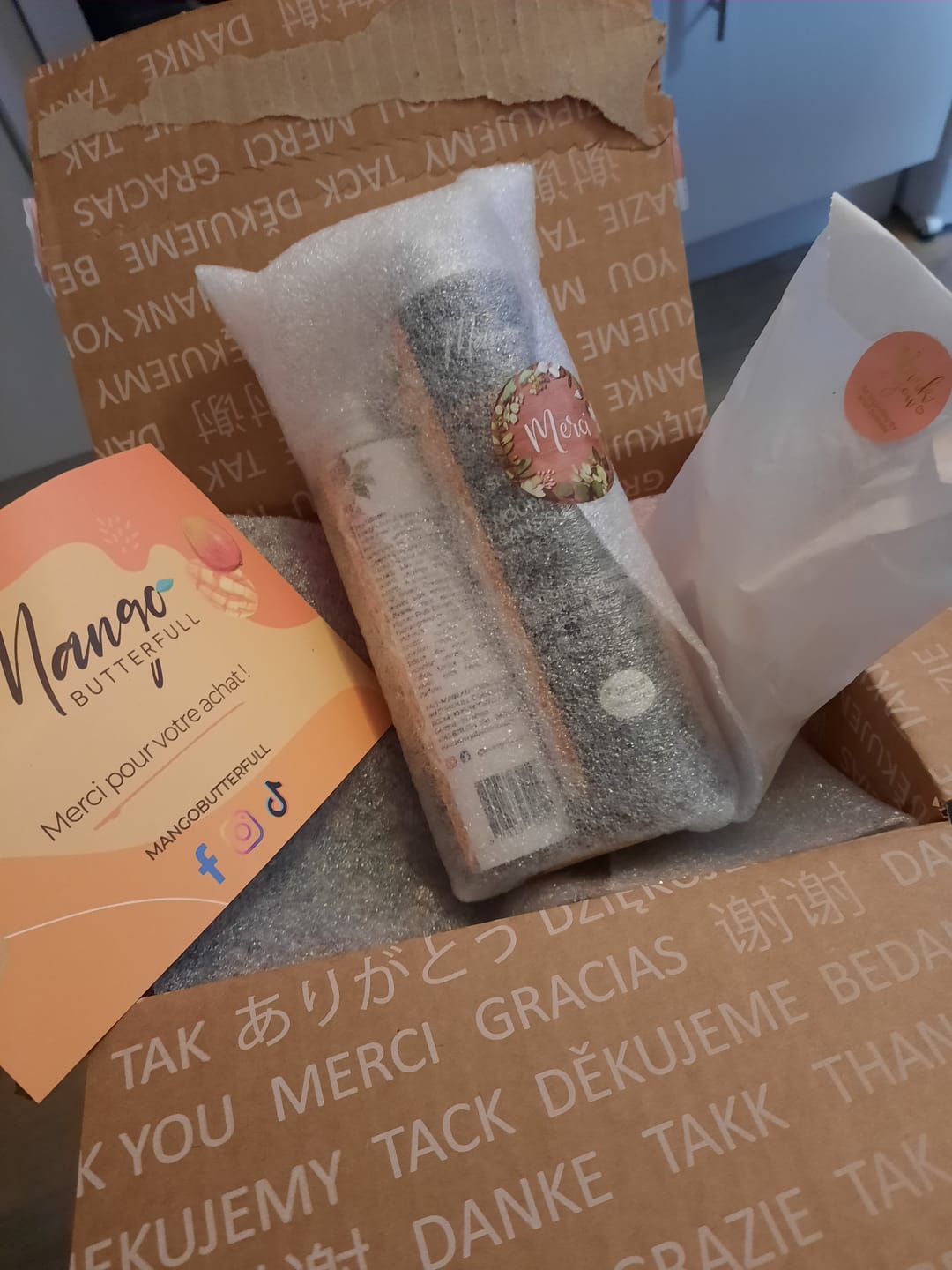 Customer photo review of Macérât huileux artisanal - MANGO AFRIKA