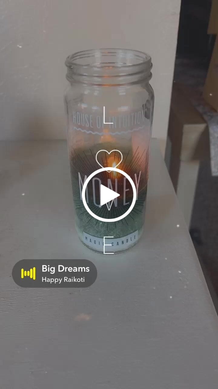 Customer video review of Money Magic Candle