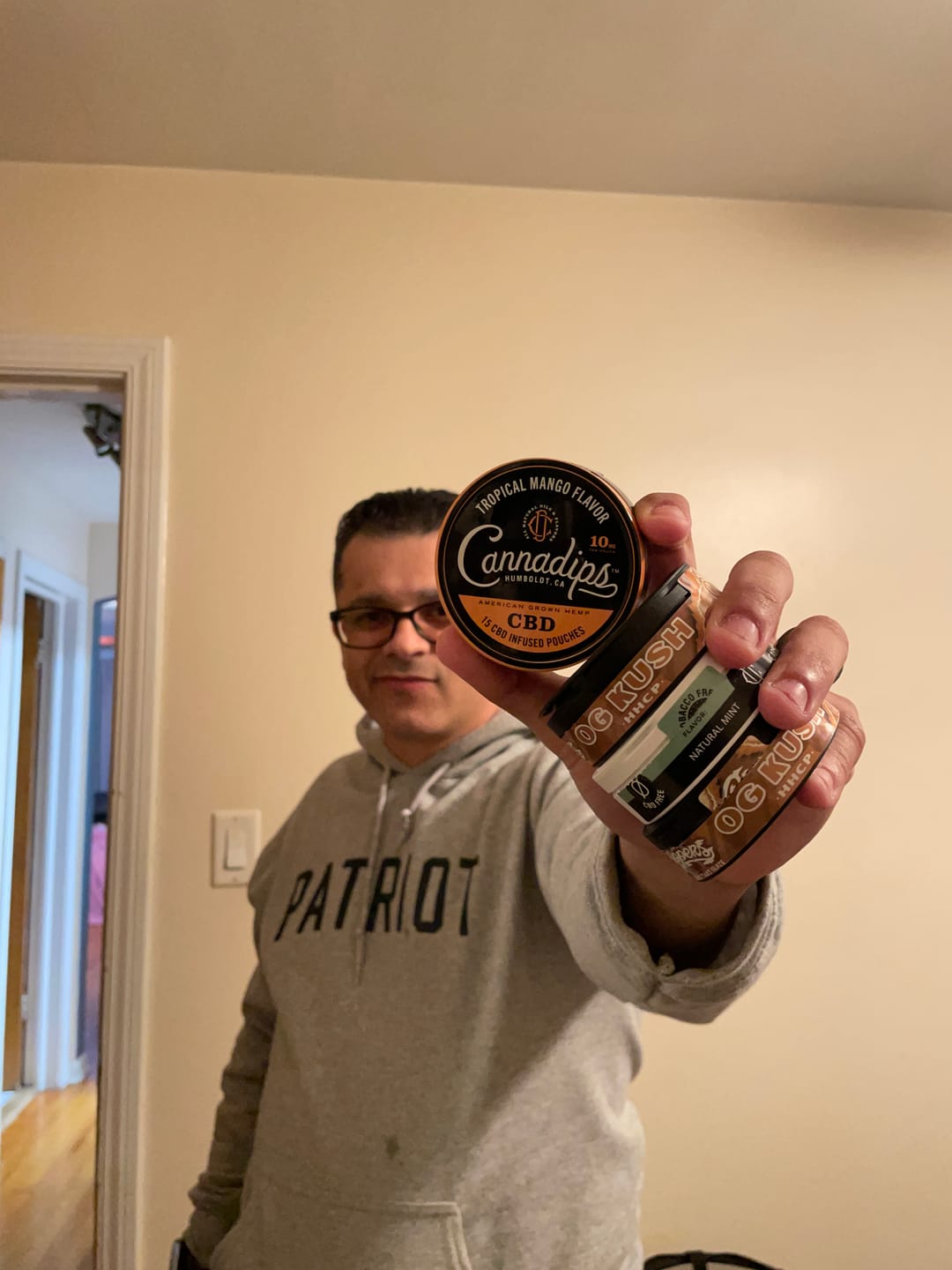 Customer photo review of Cannadips CBD