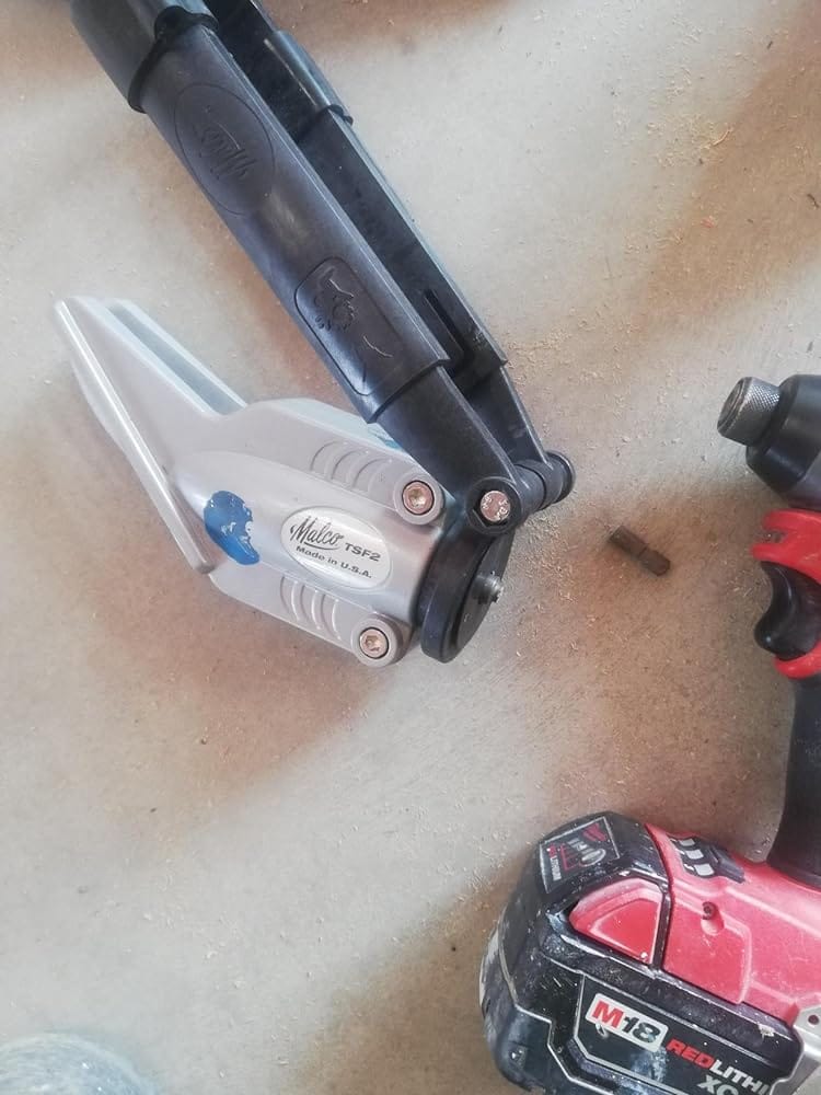 Customer photo review of Malco TSF2 TurboShear Fiber Cement Backer Board Shear