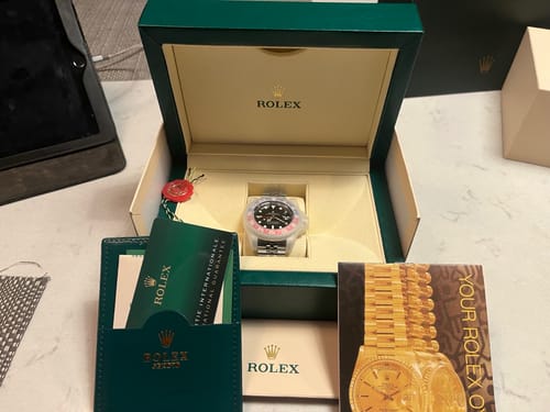 Customer photo review of Rolex GMT Master Pepsi Replica Watch