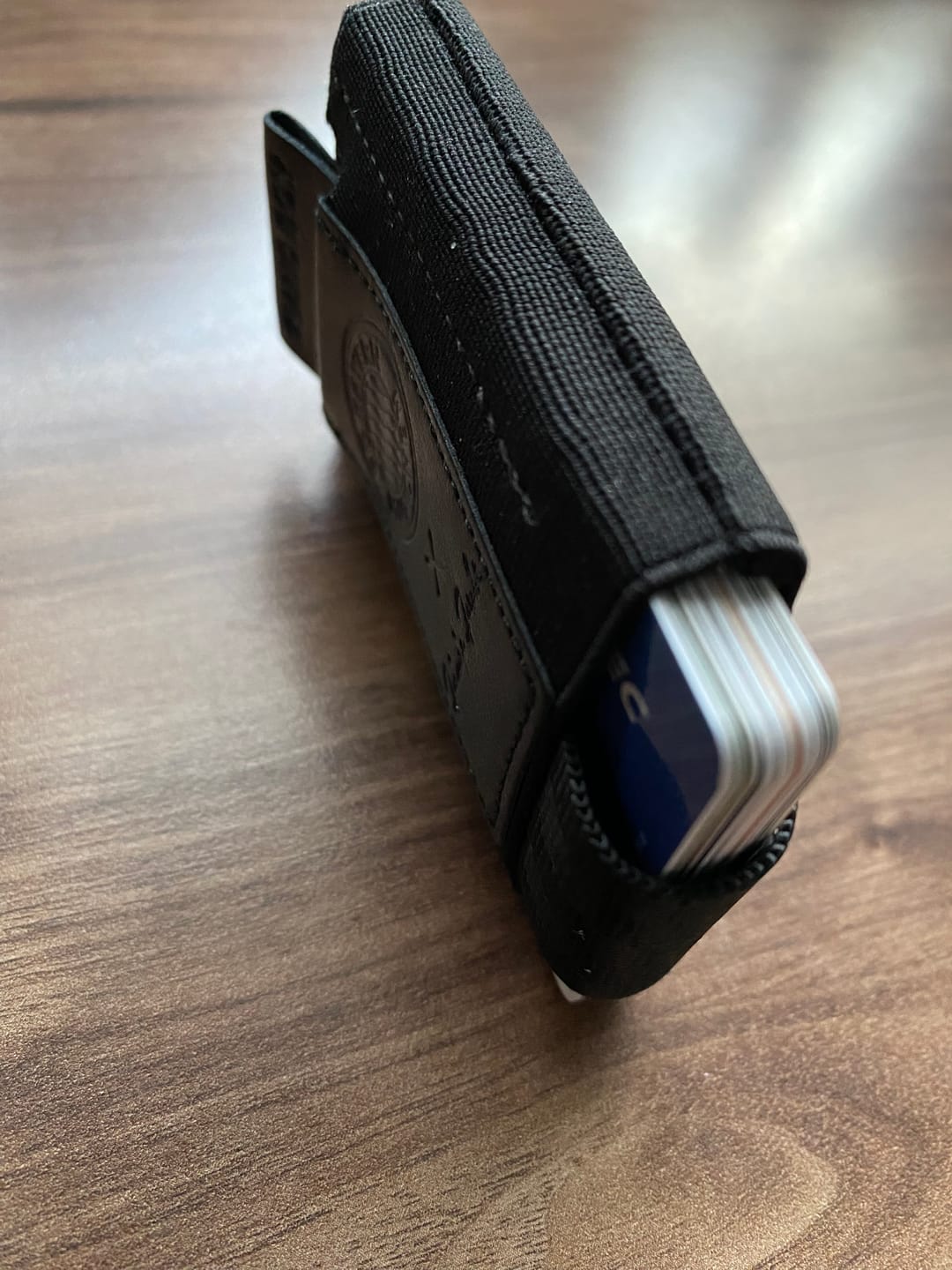 Customer photo review of Nano Boy FC Bayern München Edition - slim wallet with small elastic coin pocket
