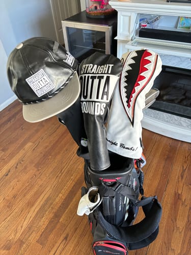 Customer photo review of STRAIGHT OUTTA BOUNDS HAT HEADCOVER