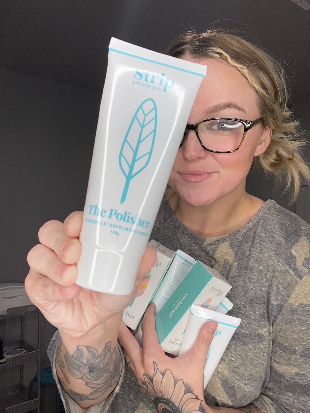 Customer photo review of The Polisher Bikini/ Body Scrub
