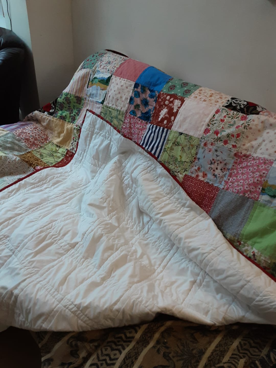Customer photo review of Bamboo Wadding