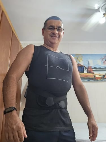 Customer photo review of AlignHero - Posture Corrector Belt