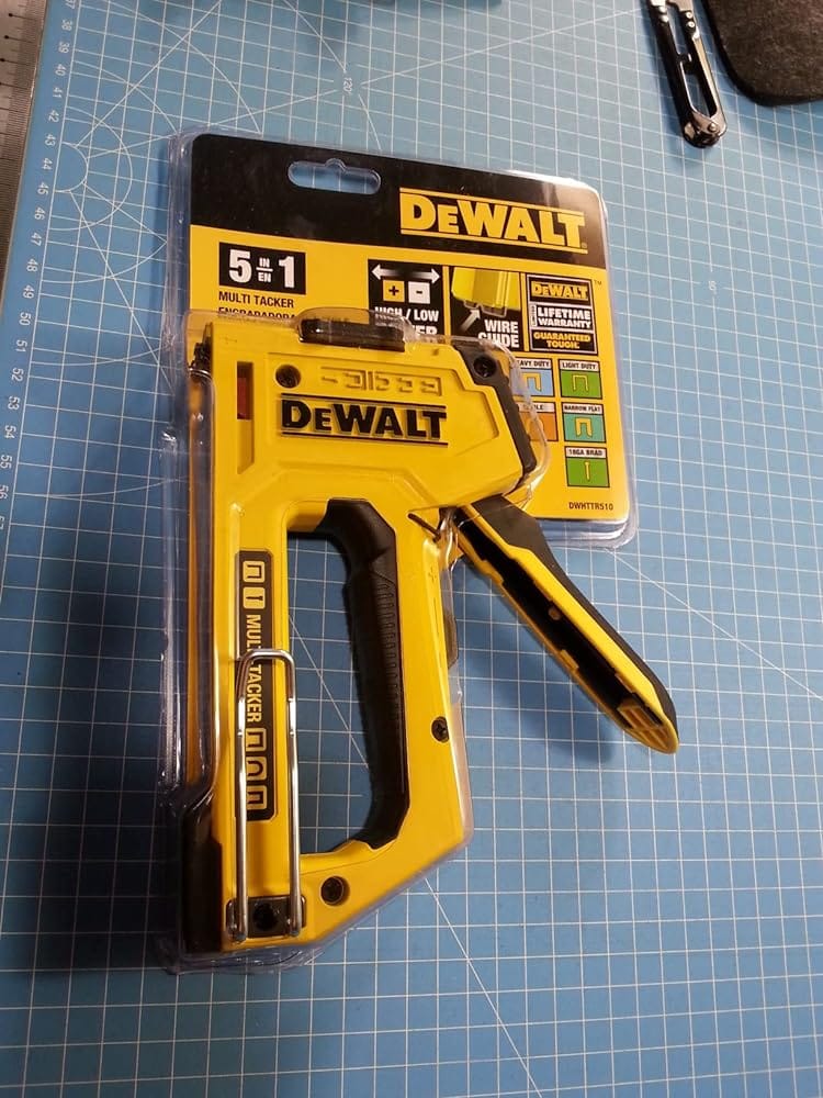 Customer photo review of Dewalt DWHTTR510 5-in-1 Multi-Tacker Stapler and Brad Nailer Multi-Tool