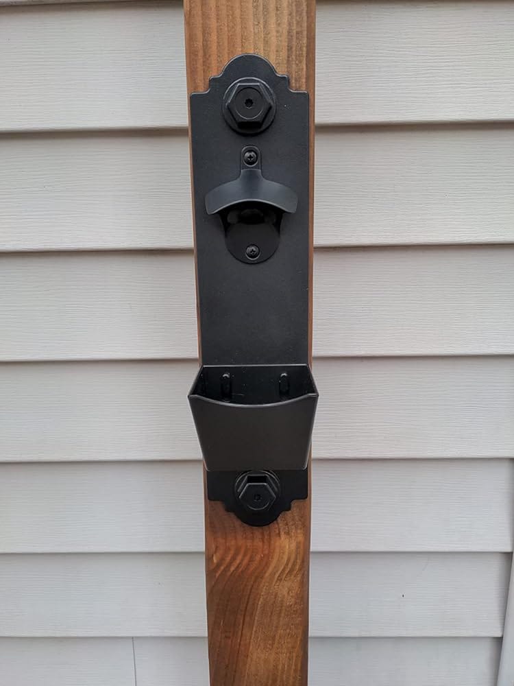 Customer photo review of Simpson Strong-Tie APBO-KT Outdoor Accents® Decorative Bottle Opener Kit