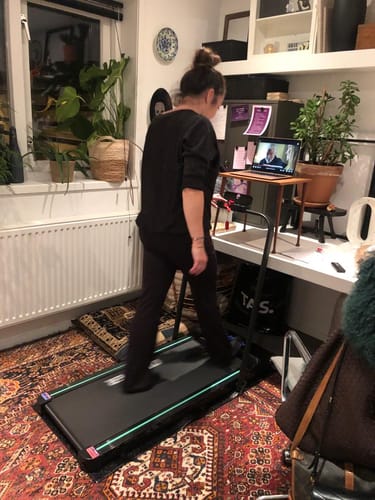 Customer photo review of Dreaver S340 Loopband - Inklapbaar - 1-10km/u - Inclusief Beschermmat