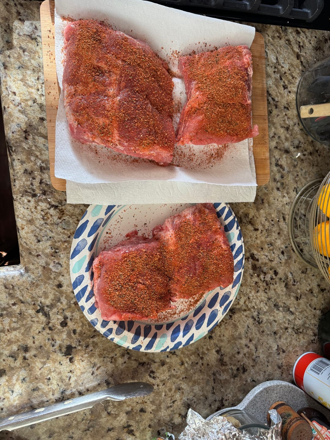 Customer photo review of BIG BOY No. 8 – DRY RUB & SEASONING 10.5oz