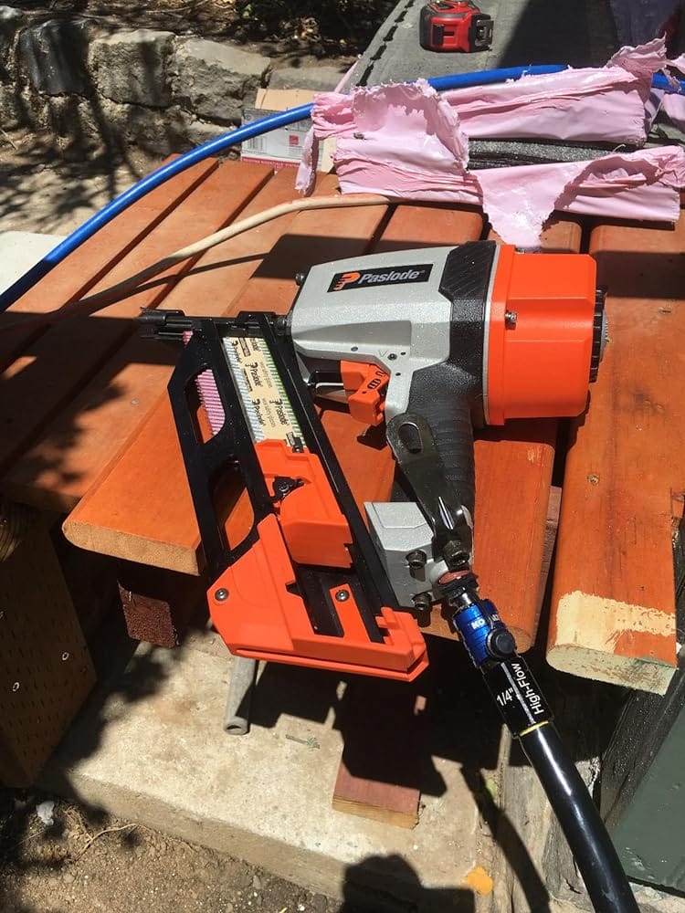 Customer photo review of Paslode Reconditioned Pneumatic Framing Nailer F325R, 513000, Air Compressor Powered, Factory Refurbished
