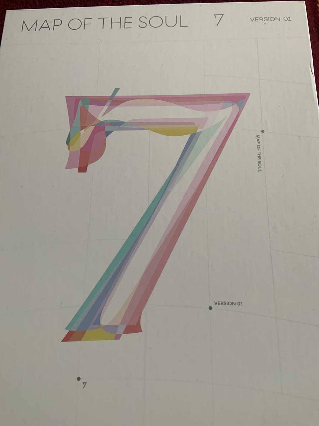 Customer photo review of BTS - 4TH FULL ALBUM MAP OF THE SOUL 7