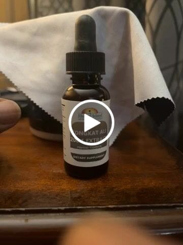 Customer video review of Super Tongkat Ali Liquid Formula (Erectile)