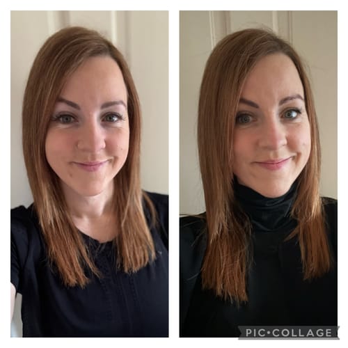 Customer photo review of Enrich Hair Oil